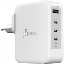 J5create GaN USB-C 130W White (JUP43130E-EN)