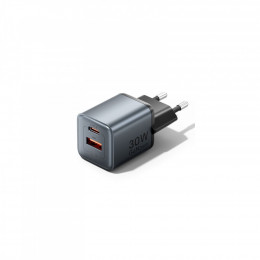 Vention 1xUSB-C PD30W + 1xUSB QC3.0 18W GaN gray (FEWH0-EU)