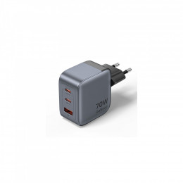 Vention 2xUSB-C PD70W + 1xUSB QC3.0 22.5W GaN gray (FEXH0-EU)
