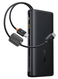 Baseus 25000mAh EnerFill FC41 145W Digital Display Built-in Dual USB-C Cable (E0028H03)
