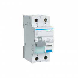 Hager 1-п.+N 25A C 30mA (6kA) A (A) (ADA975D)