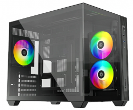 ID-COOLING View 500 ARGB Black with window (VIEW 500 ARGB)