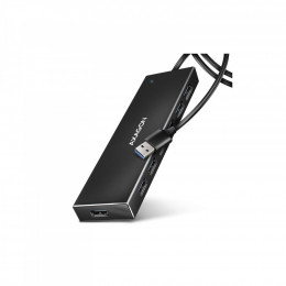AXAGON USB 3.1 to 7xUSB 3.0 black (HUE-F7A)