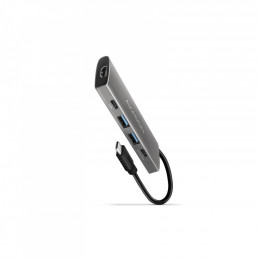 AXAGON USB-C to 2xUSB-A + 2xUSB-C + HDMI 0.13m gray (HMC-5G2)