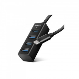 AXAGON USB-C to 4xUSB 3.0 0.2m black (HUE-M1C)