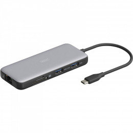 Digitus USB-C > 2xHDMI/2xUSB-A/USB-C/SD/MicroSD/RJ54 (DA-70915)