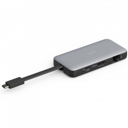 Digitus USB-C > HDMI/2xUSB-A/USB-C/SD/MicroSD/RJ54 (DA-70914)