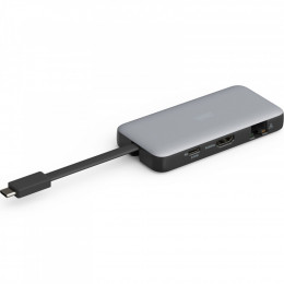 Digitus USB-C > HDMI/2xUSB-A/USB-C/SD/MicroSD/RJ54, Travel (DA-70916)
