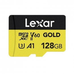 MicroSDXC 128GB UHS-II Lexar Professional Gold (LMSGOLD128G-BNNNG)