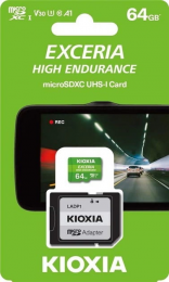 MicroSDXC 64GB UHS-1 Class 10 Kioxia Exceria High Endurance (LMHE1G064GG2)
