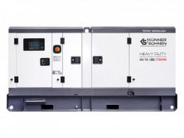Konner&Sohnen KS 72-3BE, 230/400В, 72/65кВА, 3 фази, електростартер, ATS, предстартовий підігрів, IP54, двигун Baudouin, 1370кг