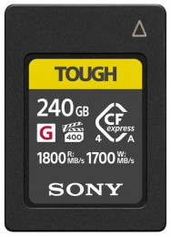 Sony CFexpress Type A (CEAG240T.CE7) 240GB R1800/W1700 Tough