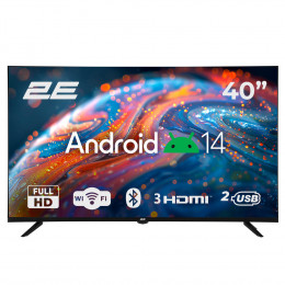2E LED FHD 60Hz Smart Android Black (2E-40A07B)
