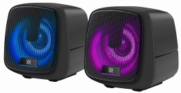 DEFENDER J2, 6Вт, підсвітка, USB, чорна (65962)