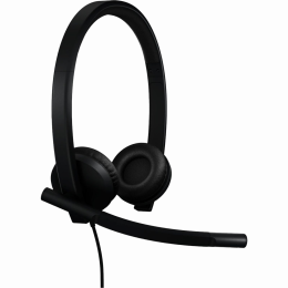 LOGITECH H570e Corded Stereo BLACK-USB-A (981-001430)