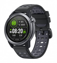 Mibro GS Active 2 46мм, 1.32, 466x466, AMOLED, BT 5.3, GPS, 5 ATM, темно-сірий (XPAW024D)