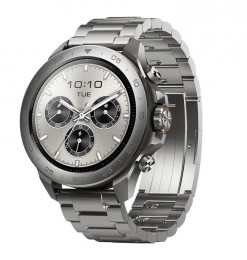 Mibro GS Explorer S 48мм, 1.32, 466x466, AMOLED, BT 5.3, Dual-band GPS, 10 ATM, суцільний титан (XPAW023FT)