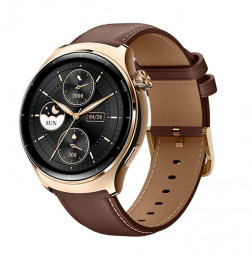 Mibro Lite 3 Pro 45мм, 1.32, 466x466, AMOLED, BT 5.3, GPS, 5 ATM, рожево-золотий (XPAW019RG)