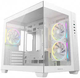 Deepcool CG330 3F White with window (R-CG330-WHNGM3-G)