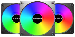 Montech GF120R V2 ARGB Black 3pcs (GF120R V2 ARGB PWM 3I1(B))