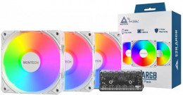 Montech E28 ARGB 3pcs White (E28 ARGB 3 PACK (W))