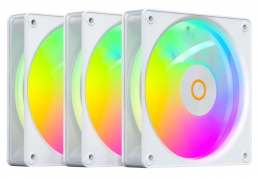 Ocypus Gamma F12 Elite ARGB White 3pcs (GAMMA-F12-WH3AM00E-GL)