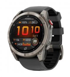 Garmin Fenix 8 Pro 51 mm AMOLED Titanium with Graphite/Black Silicone Band (010-03199-10) EU