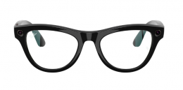 Смарт-окуляри Ray-Ban Meta Skyler Standard - Shiny Black / Clear (RW4010 601/SB 52-20)