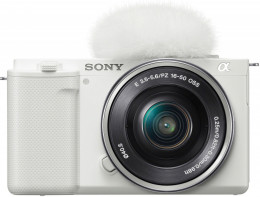 Sony Alpha ZV-E10 kit 16-50mm White (ZVE10LW.CEC)