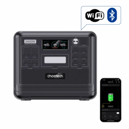 CHOETECH BS008-BQB / 2400 Вт / 2048 Вт⋅год / LiFePO4