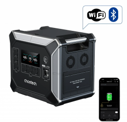 CHOETECH BS067 / 2400 Вт / 2048 Вт⋅год / LiFePO4 / WiFi+Bluetooth