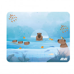 2E CAPYBARRA S(250x200x2мм) синій (2E-PAD-S-CAPY-BLUE)