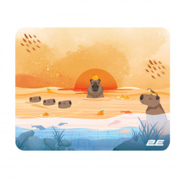 2E CAPYBARRA S(250x200x2мм) жовти (2E-PAD-S-CAPY-YELLOW)