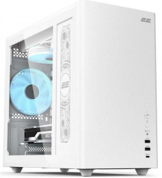 2E Credo Plus V350WG White with window (2E-V350WG)