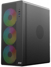 2E Gaming Credo Plus V510B Black with window (2E-V510B)