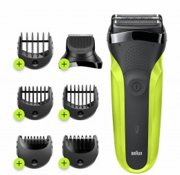 Braun Series 3 300BT 5408 black/green