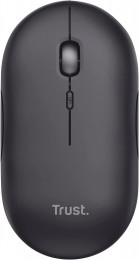 Trust Puck Rechargeable / Ultra-Thin, BT/WL Silent / чорний (24059_TRUST)