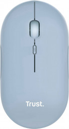 Trust Puck Rechargeable / Ultra-Thin, BT/WL Silent / синій (24126_TRUST)