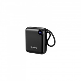 Sandberg 10000mAh PD/3.1/20W, QC/3.0, USB-C In/Out, with 2 cables USB-C (421-26)