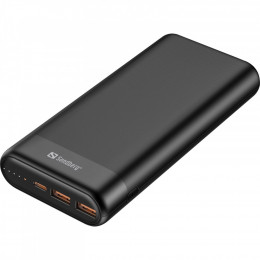 Sandberg 20000mAh, PD/65W, QC/3.0, Always-ON-Mode, +cable 100W (420-62)
