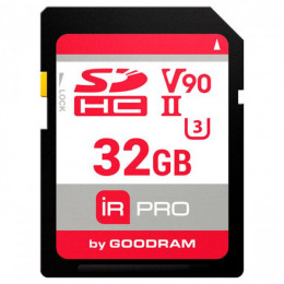 SDHC 32GB UHS-II/U3 GOODRAM IRDM PRO R280/W240MB/s (IRP-S9B0-0320R11)