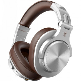 OneOdio Fusion A70 Bluetooth+3,5мм/6,35мм Silver/Brown (A70 Silver Brown)