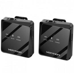 Vention USB Type-C 2-Pack Wireless Lavalier Black (NCBB0)