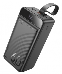 Hoco J123C Element 22.5W+PD20W fully compatible with LCD and LED-lamp 60 000mAh Black EU