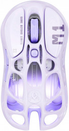 GravaStar Mercury M1 Pro, magnesium alloy body, BT/WL/USB-A, RGB, Lavender Purple (GRAVASTARM1PRO_PL)