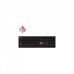 Keychron K10 PRO K pro Red RGB Wireless/Bluetooth/USB-А UA Black (K10P-B1-UA)