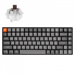 Keychron K2 Max K Super Brown QMK Wireless/Bluetooth/USB-А UA Black (K2M-C3-UA)