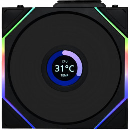 Lian-Li Uni Fan TL 120 LCD Wireless Black (G99.12TLLCD1W1B.00)