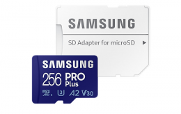 Samsung 256 GB microSDXC UHS-I U3 V30 A2 PRO Plus (2021) MB-MD256KA EU