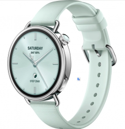 Смарт-годинник Xiaomi Watch S4 41mm Fluororubber Strap Mint Green (BHR080CGL)